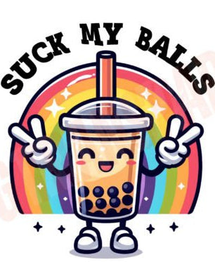Suck My Balls Graphic Tee's