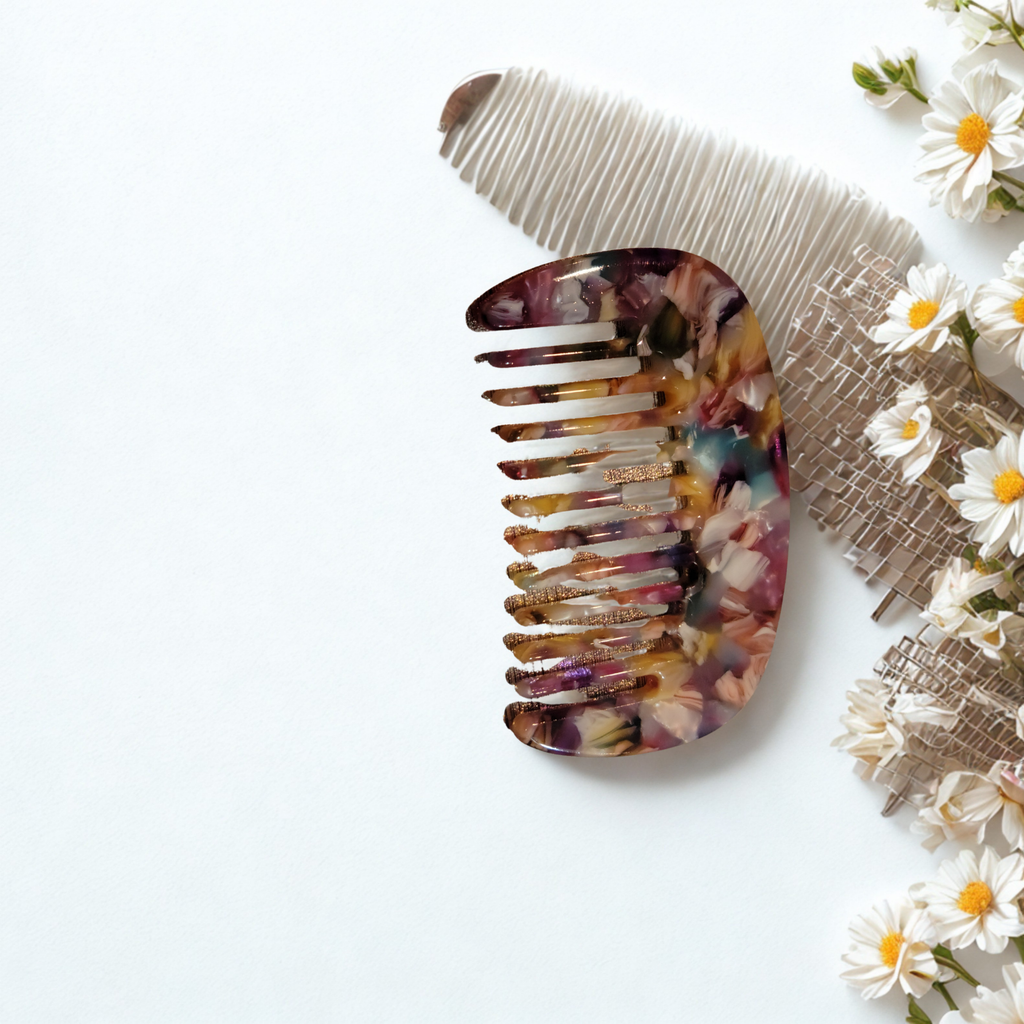 Small Multi-Color Hair Combs
