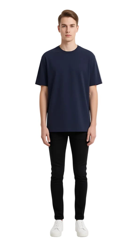 Men's Navy Blue T-Shirts