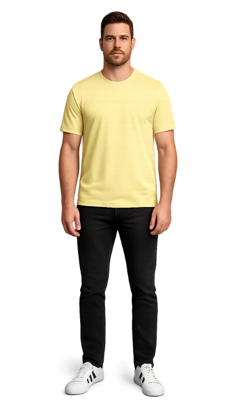 Men's  Yellow T-Shirts