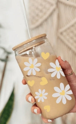 Sunflower Glass Tumbler