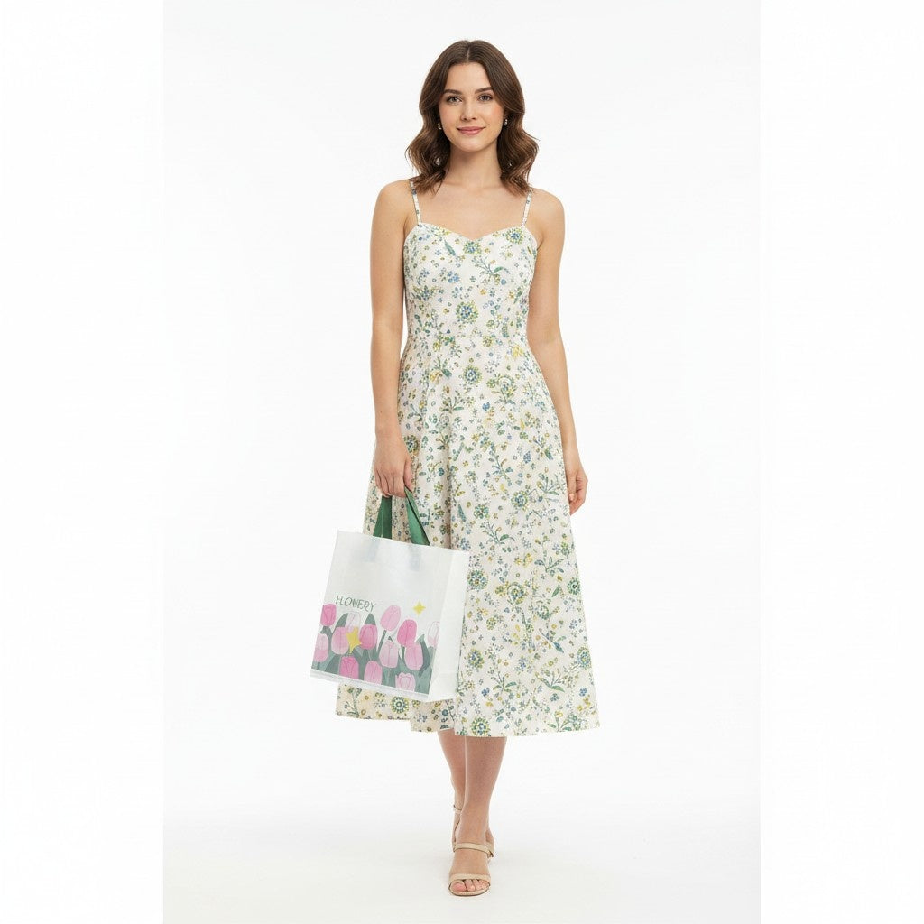 Flower Pattern Gift Bags
