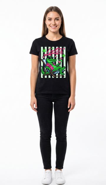 Later Alligator Graphic Tee's