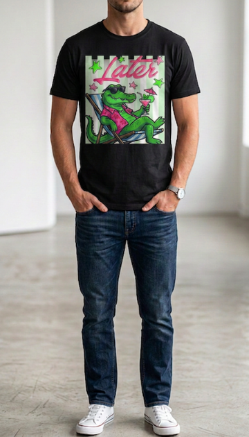 Later Alligator Graphic Tee's