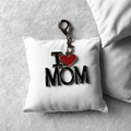 I Love You Mom Keychains