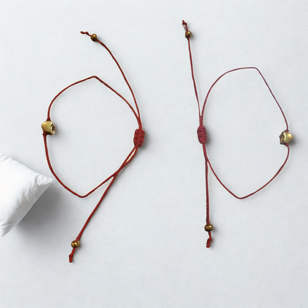 Luxe Red Thread Charm Bracelets