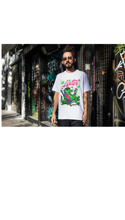 Later Alligator Graphic Tee's