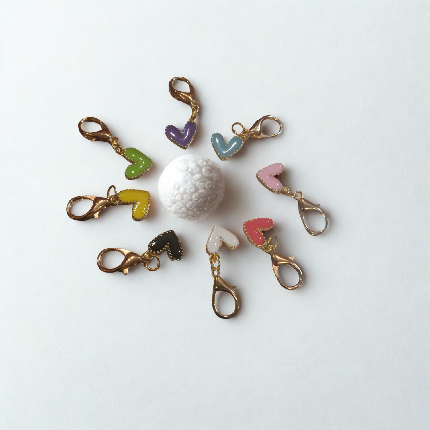 Thank you Heart Keychains