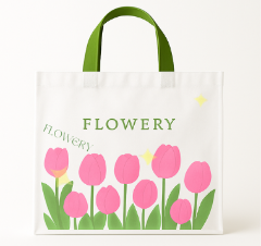 Flower Pattern Gift Bags