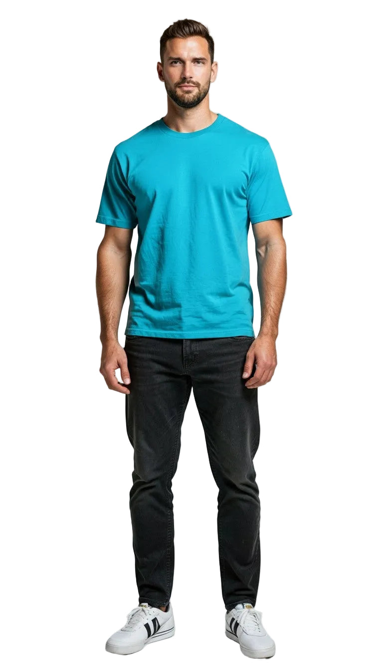 Men's Baby Blue T-Shirts