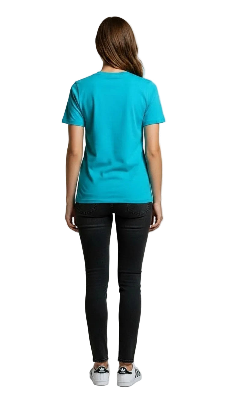Women's Baby Blue T-Shirts
