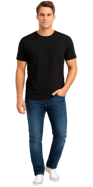 Men's Black T-Shirts