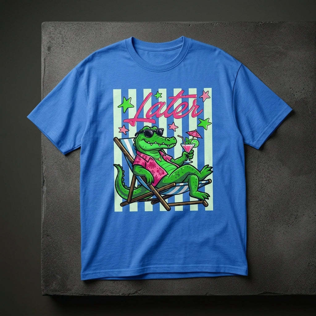 Later Alligator Graphic Tee's