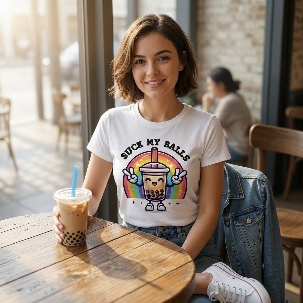 Suck My Balls Graphic Tee's