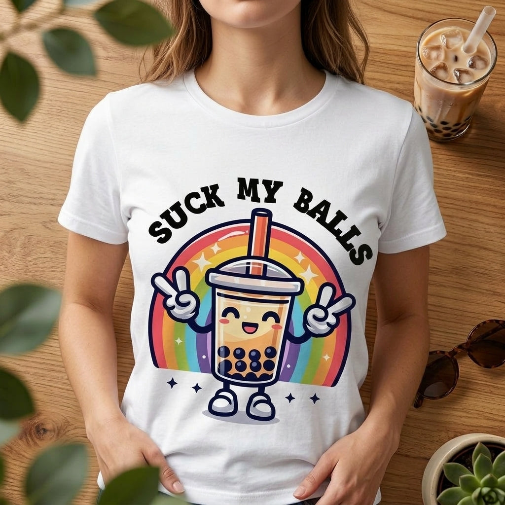 Suck My Balls Graphic Tee's