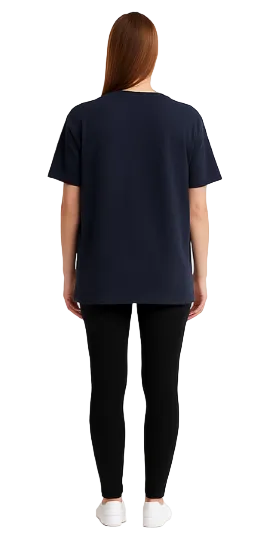 Women's Navy Blue T-Shirts