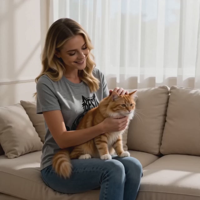 Best Cat Mom Ever Graphic Tee's