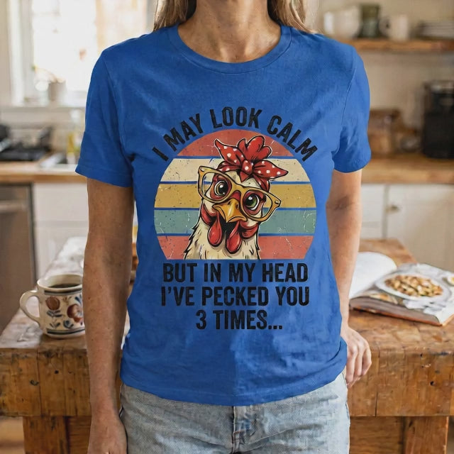 I May Look Calm Graphic Tee's